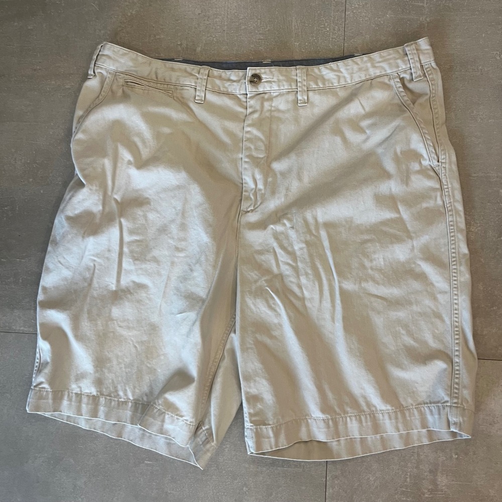 Polo Ralph Lauren Relaxed Fit Chino Shorts Mens 40 Tan Khaki Cotton Twill